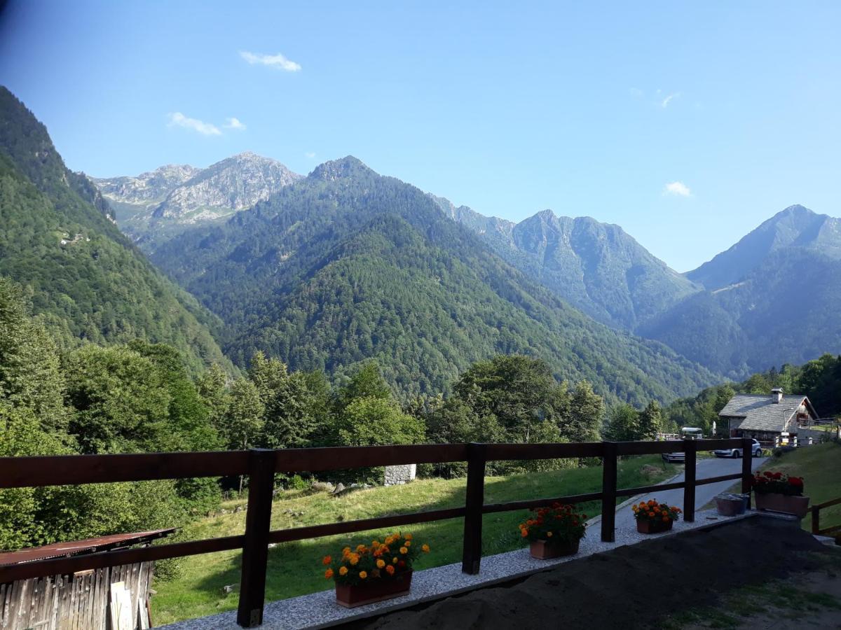 Casa All'Alpe Gaggetto B & B Anzino エクステリア 写真