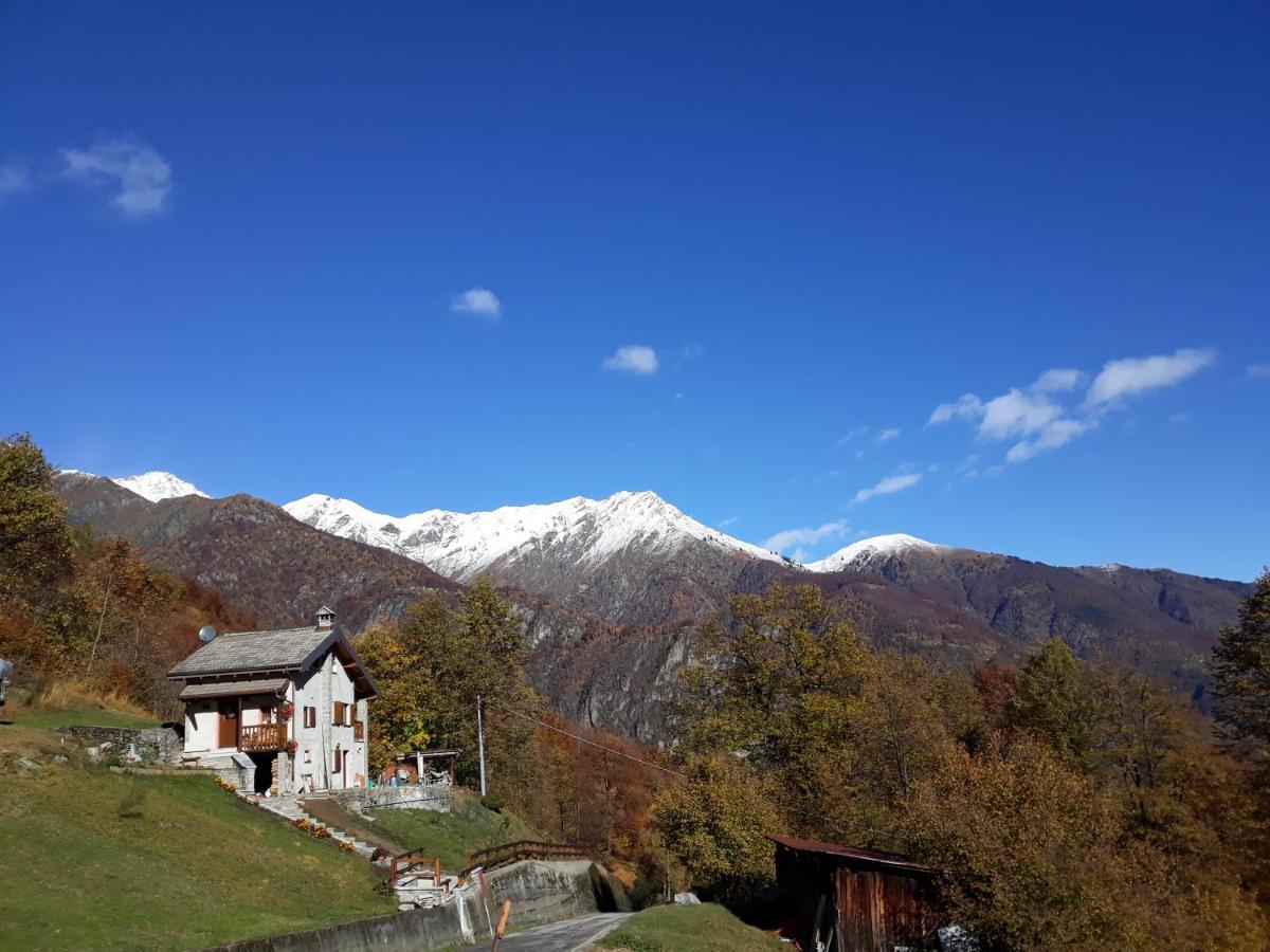 Casa All'Alpe Gaggetto B & B Anzino エクステリア 写真