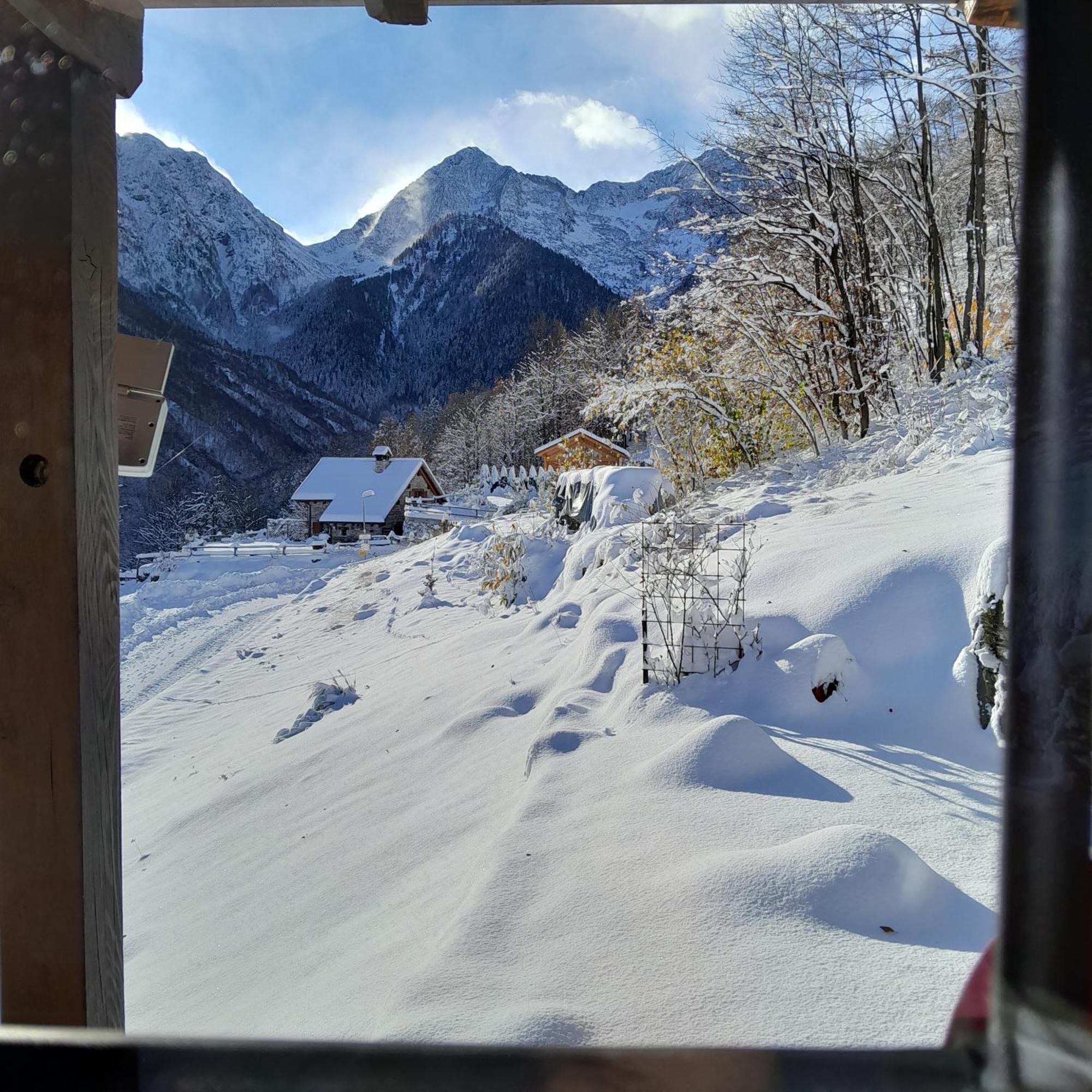 Casa All'Alpe Gaggetto B & B Anzino エクステリア 写真